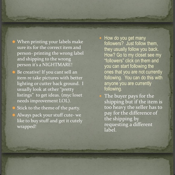 Great tips for new Poshers. - Picture 3 of 4