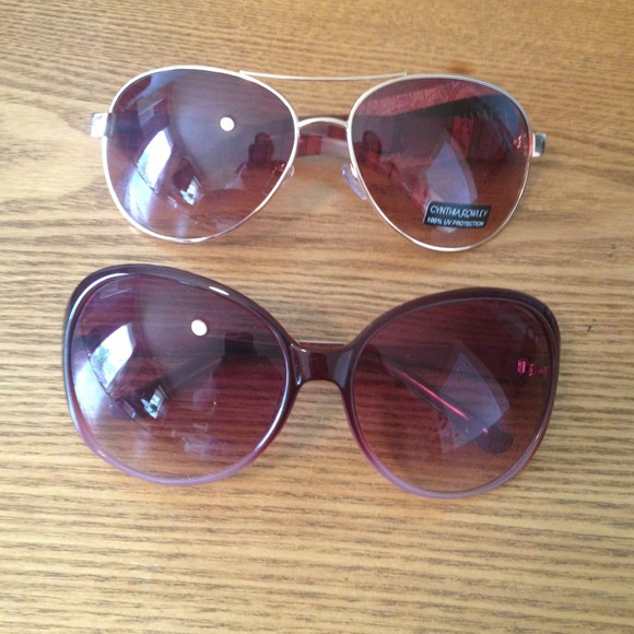 Oscar De La Renta and Cynthia Rowley sunglasses:)