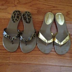 Sandals from Victoria Secret (2 pairs)