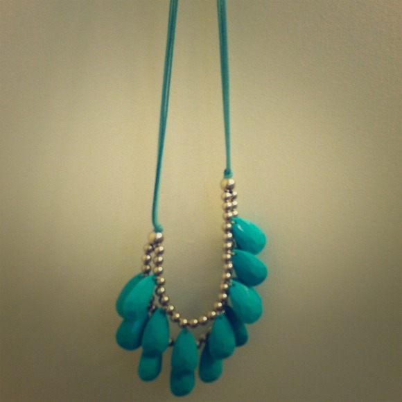 Light blue necklace!