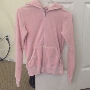 Juicy Couture salmon velour jacket