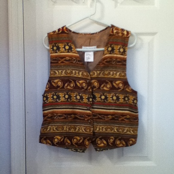 Vintage White Stag Collection vest