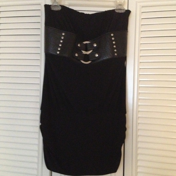 🔲SOLD🔲 Wet Seal Black stretch dress
