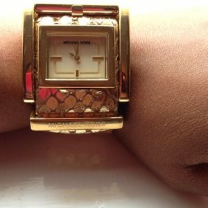 Gold Michael Kors watch...PRICE REDUCED