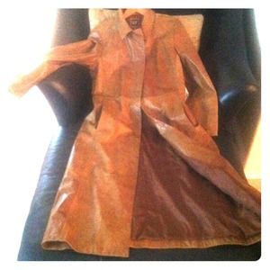 PRICE REDUCED! Gap, Size: Large, Long leather coat