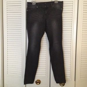 🔲SOLD🔲 Express Jean Legging Grey