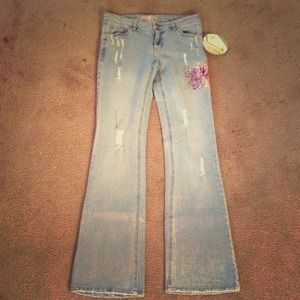 Flower Jeans