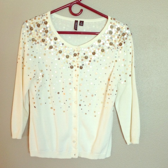Sequins Cardigan