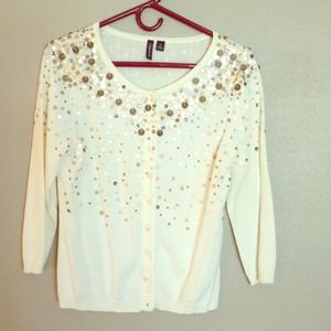 Sequins Cardigan