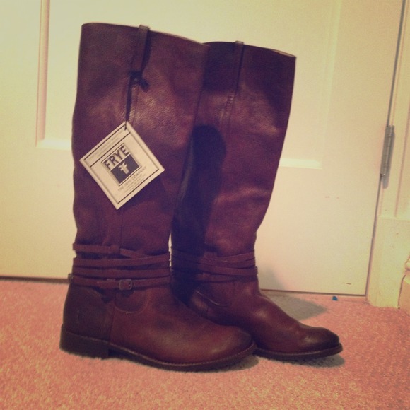 Frye Boots: Shirley Riding Brand New, Never Worn!