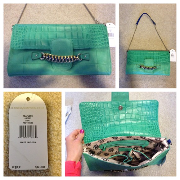 SOLD NEW!! Jessica Simpson Mint bag