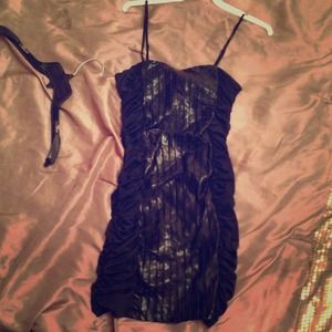 Black dress with nice detail