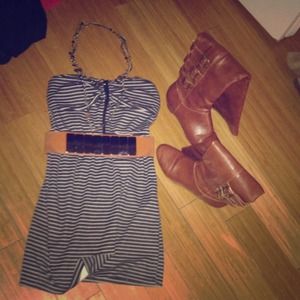 Reserved for a trade Cute small striped dress