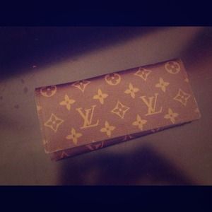 Louis Vuitton brown wallet