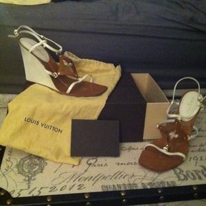Louis Vuitton wedges