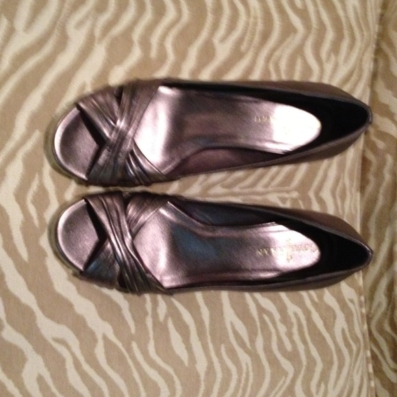 Open toe wedge sandals, and Anne Klein shoes