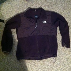 Brown northface fleece