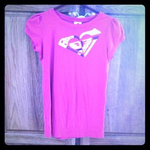 Pink roxy shirt s xl