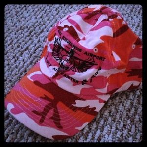 Pink Aviation Camo Hat!