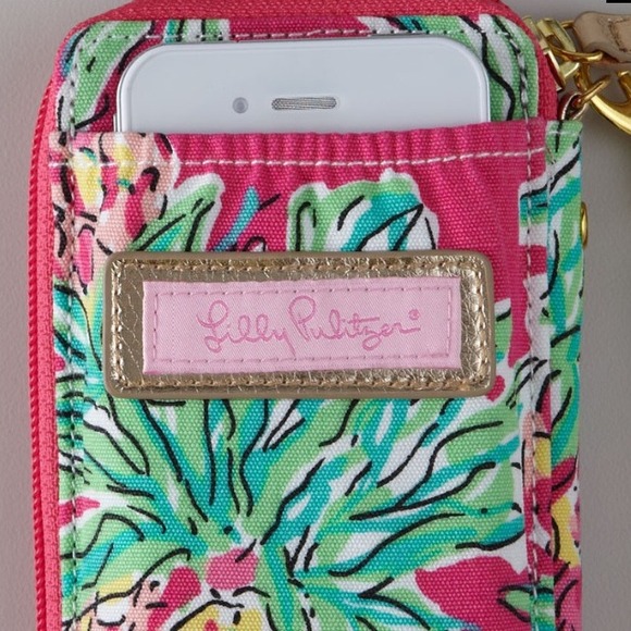 😁⚡Traded ⚡Lily Pulitzer wristlet wallet