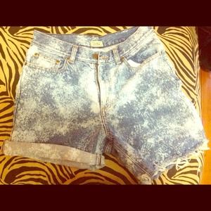 High waisted shorts