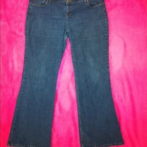 Plus Size 24avg LEI boot cut jeans