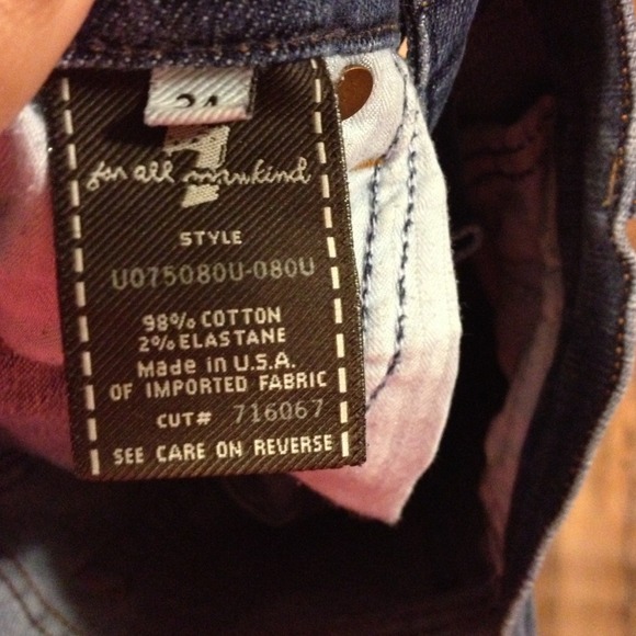 ❌SOLD❌7 for all mankind jeans - Picture 4 of 4