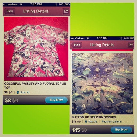 "Bundle" scrub tops