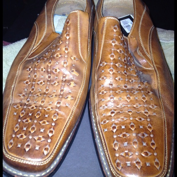 tan stacy adams shoes