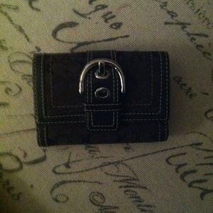 Coach brown wallet