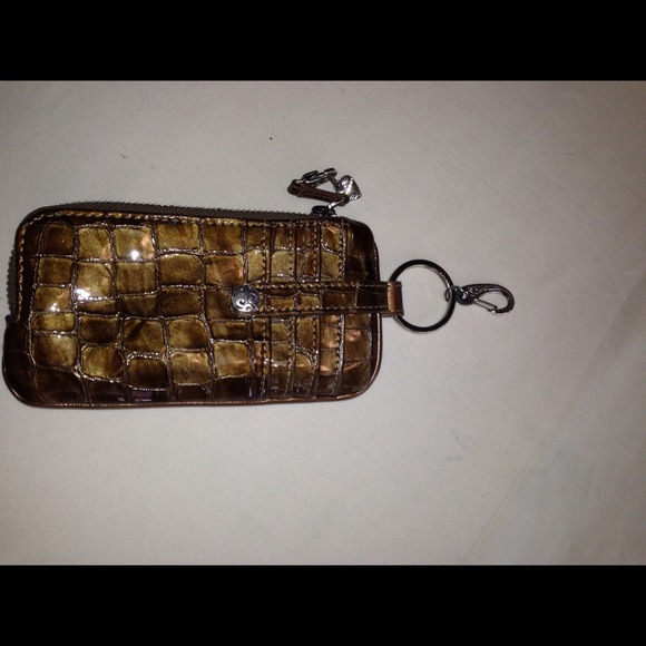 My Droid Won't Fit. Authentic Brighton wristlet.