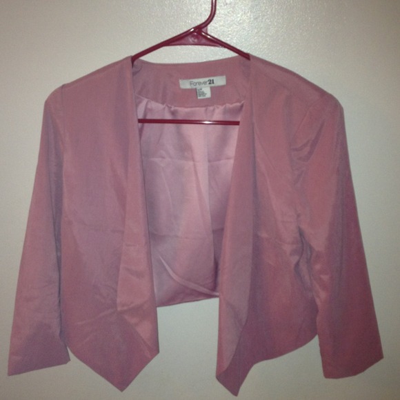 Pink blazer