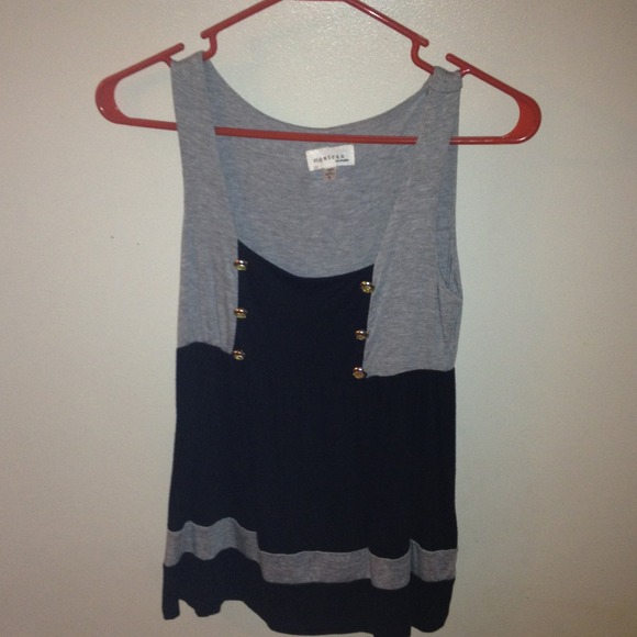 Blouse. Top size small nautical buttons style