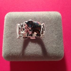 Sterling Sliver Elephant Ring