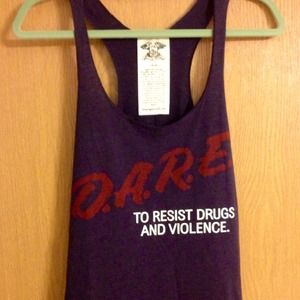 ***Sold****NWT! Signorelli DARE Racerback tank!