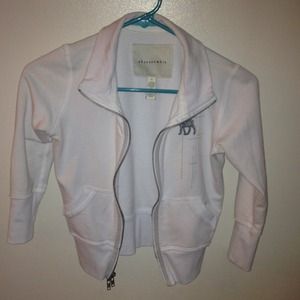 Abercrombie jacket. White