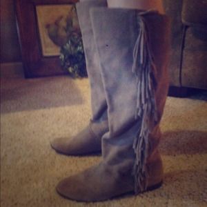 Steve Madden Arizonaa Fringe Boots