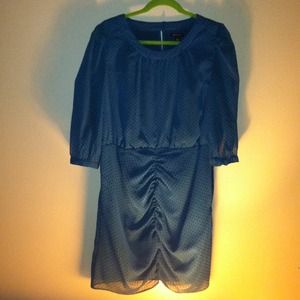 Teal Long Sleeve Dress.