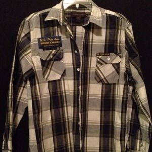 Boys button down Polo Shirt