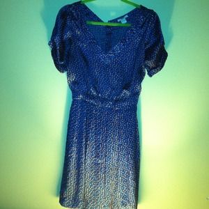 Bar III Blue & Orange Dress