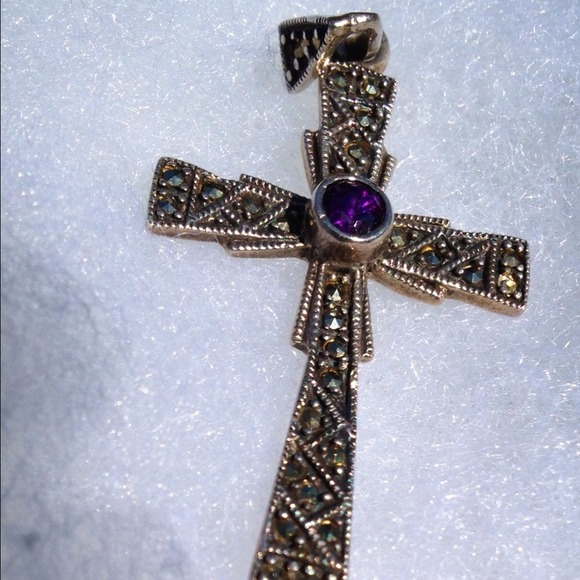 MARCASITE  CROSS🎀SOLD🎀SOLD