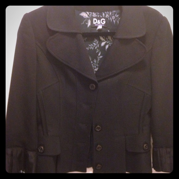 🚫Sold in bundle 🚫D&G corset black blazer