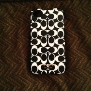 New coach iphone 4/4s case like new