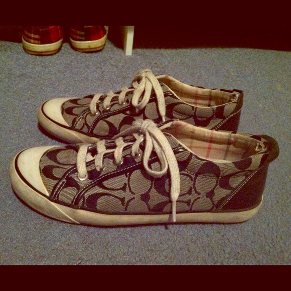 Very Worn Coach Shoes