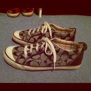 Very Worn Coach Shoes
