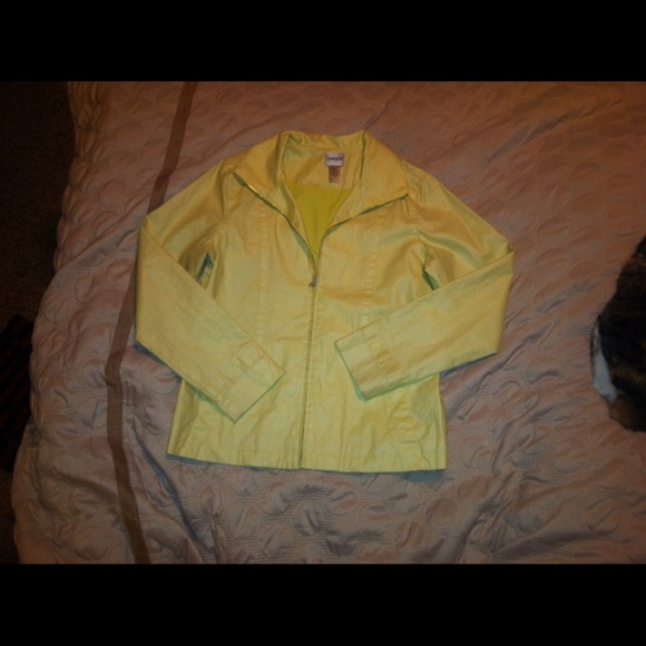 Chico jacket in light lime green