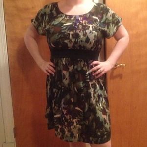 SOLD Forever 21 pattern dress size 1X