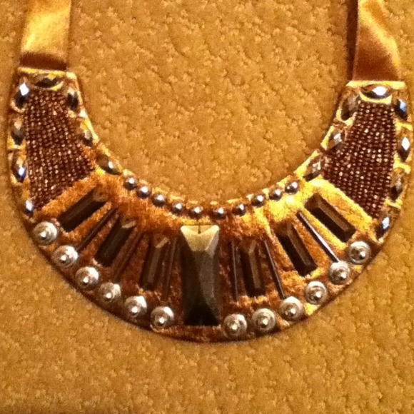 Fabric Bib Necklace
