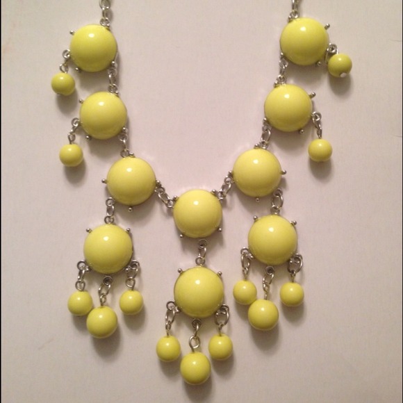 Yellow Mini Bubble Necklace