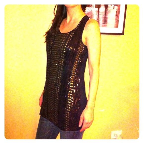 SOLD Beaded top